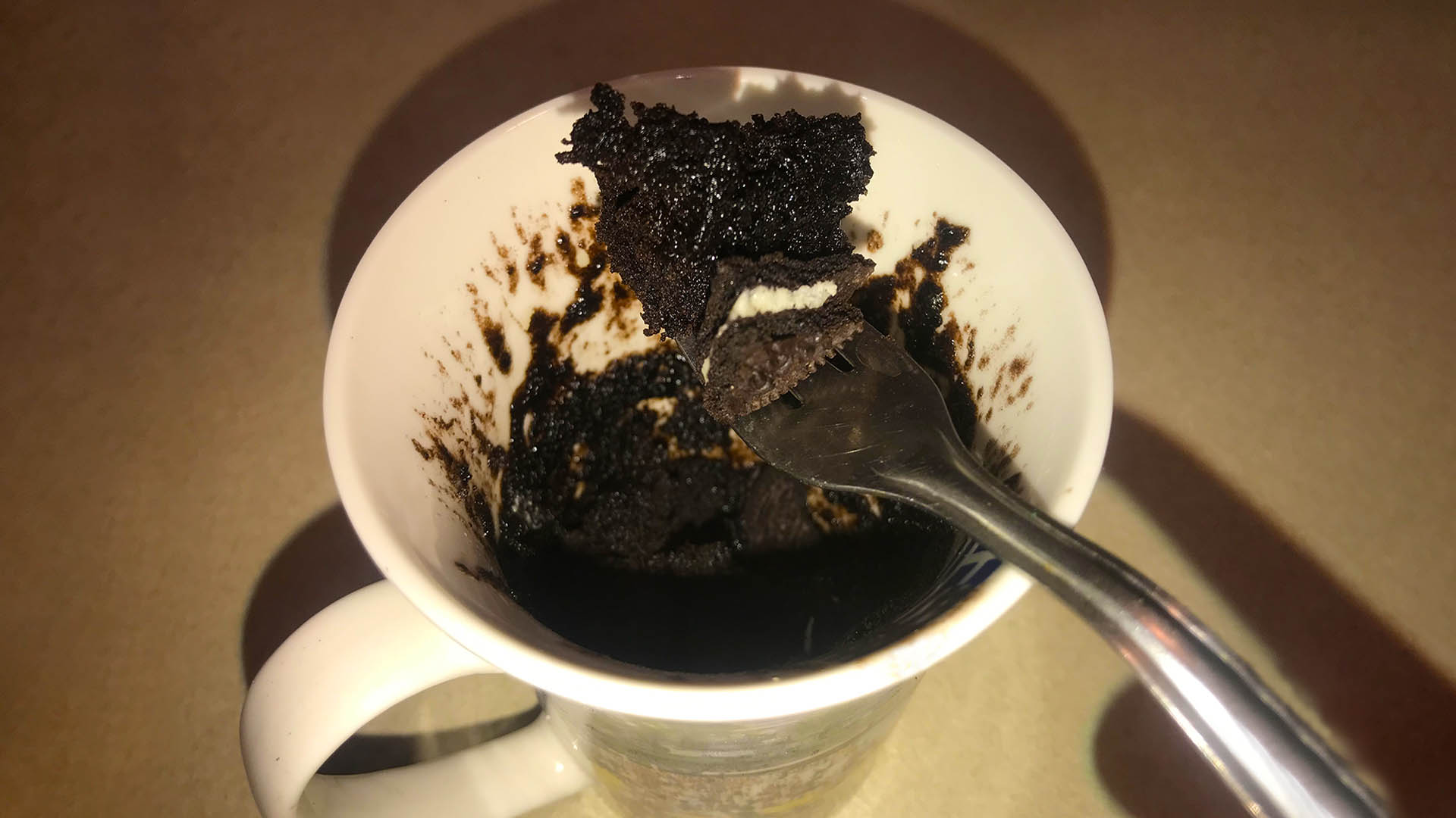 Mikrós oreo keksz süti 4 összetevőből című recept ételfotója
